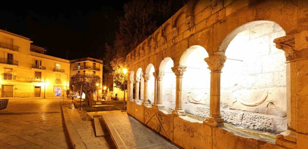 Centro Storico di Isernia, la Fontana Fraterna (foto di Saverio Petrocelli)