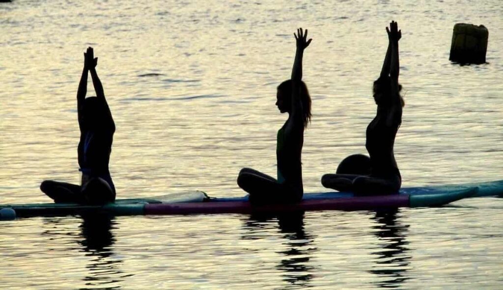 Sup Yoga al lago di Castel San Vincenzo