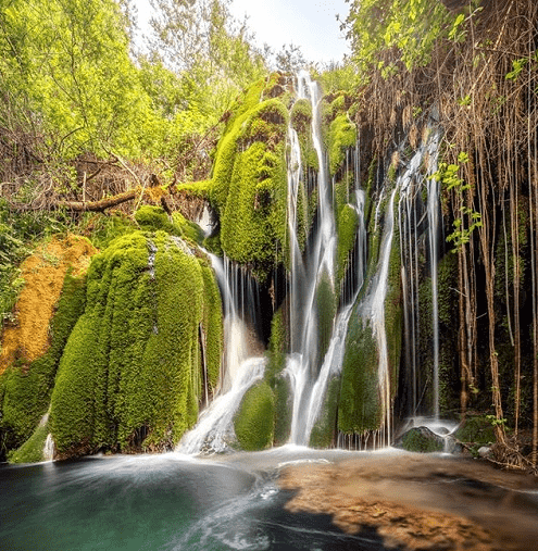 cascata fiume volturno la cartiera castel san vincenzo