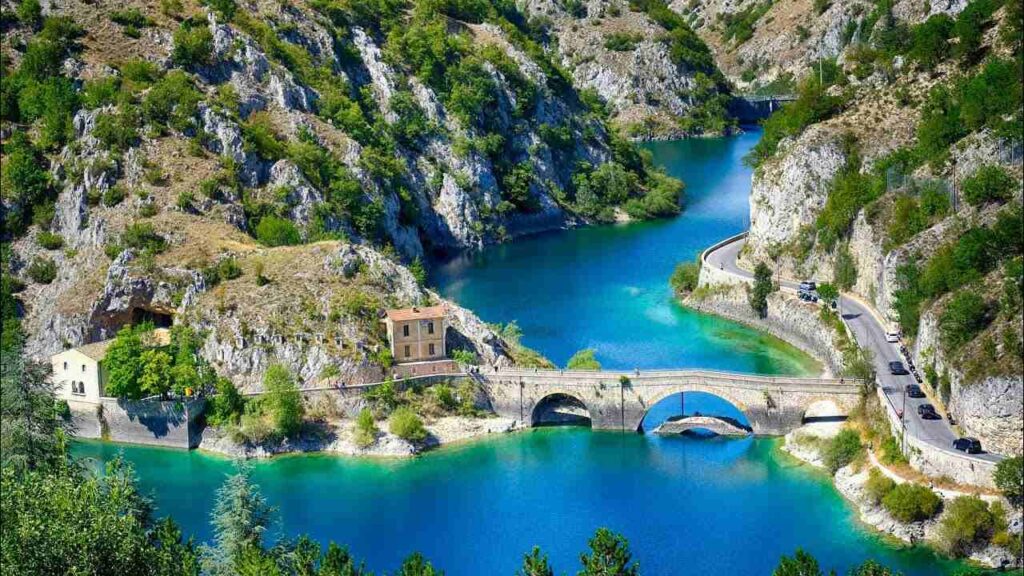 Lago di San Domenico, Gole del Sagittario, Abruzzo 2024