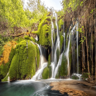 cascata fiume volturno la cartiera castel san vincenzo